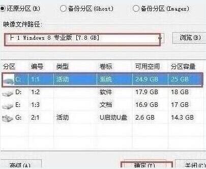 筆記本u盤(pán)一鍵重裝win8系統(tǒng)方法