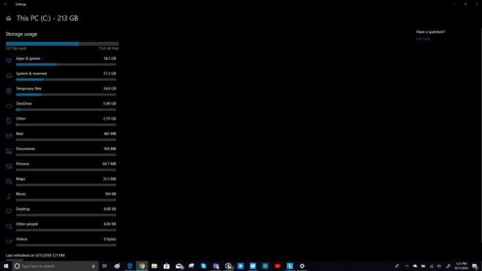 Windows 10 Build 17758發(fā)布：強(qiáng)化存儲感知功能