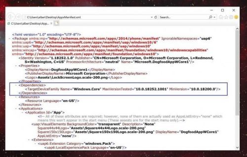 微軟已允許部分開發(fā)者創(chuàng)建Windows Core OS專屬應用了