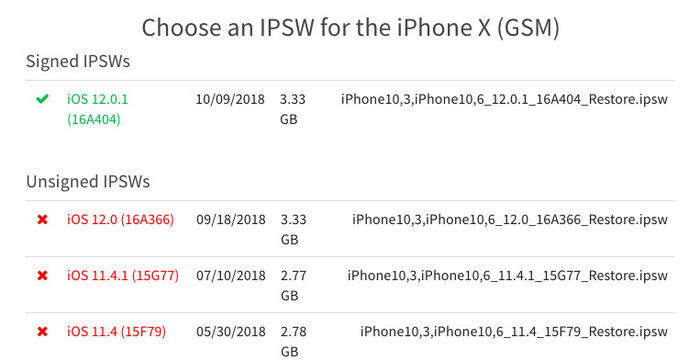 蘋果推送iOS12.1最新測試版，并關(guān)閉了舊系統(tǒng)驗證通道