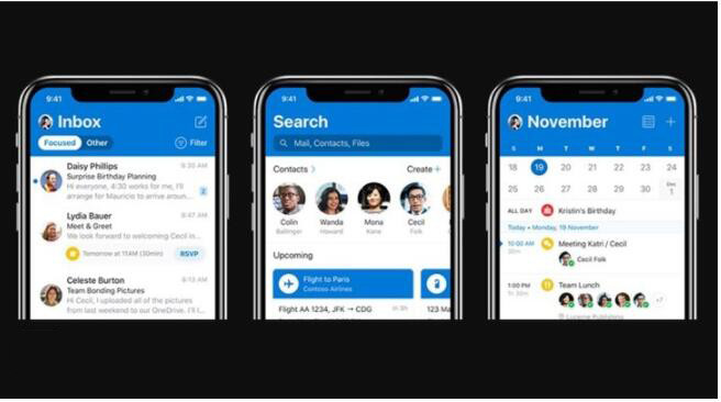 微軟Outlook iOS版更新：全新UI設(shè)計，體驗大提升