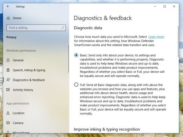 微軟改進(jìn)Windows 10隱私儀表板，卻讓人感到更加困惑